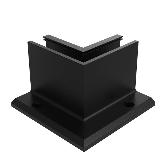 Kotvění vrchní - sklo hliník AL/ELOX/Satin