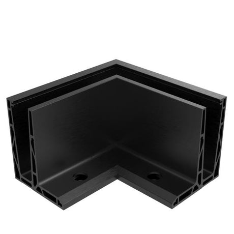 Kotvění vrchní - sklo hliník AL/ELOX/Satin