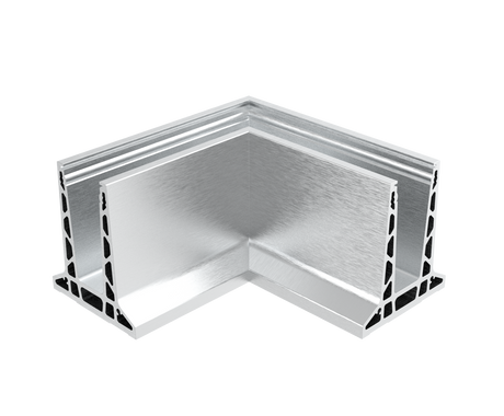 Kotvění vrchní - sklo hliník