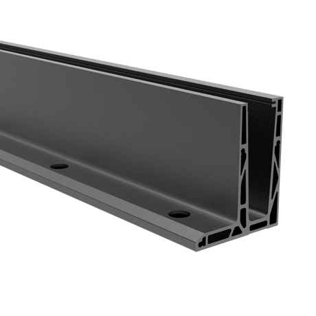 Al kotvící profil - kotvení vrchní