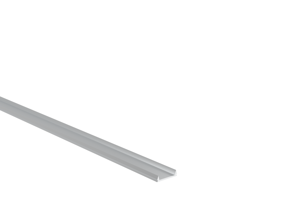 Krycí lišta pro U-adaptér 21mm výplní - 6000mm