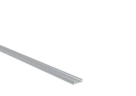 Krycí lišta pro U-adaptér 21mm výplní - 6000mm