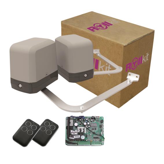 Rollkit kloubový pohon pro dvoukřídlou bránu, sada