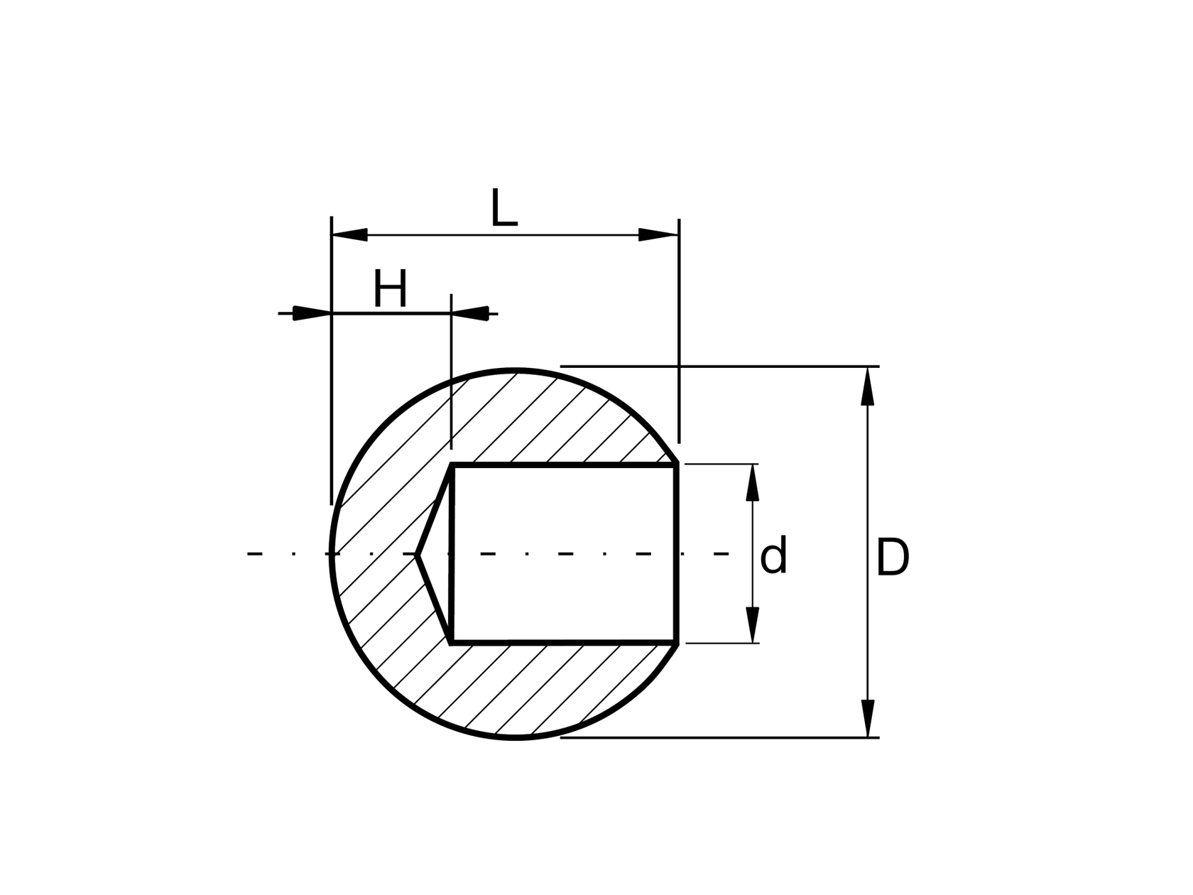 Mozazní záslepka prutové výplně Mosadz, D25/d12mm