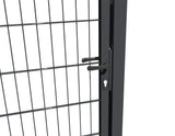 Branka 1kr. 2D BOX ZnPVC 1000x1700mm RAL 7016 antracit