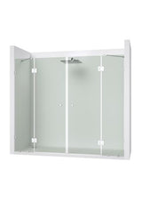 Závěs pro skleněné dveře sklo/sklo +/- 90stup. AIS