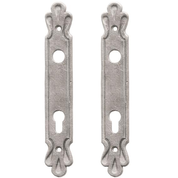 Štítek kovaný 278x40, t3, D18, 90mm