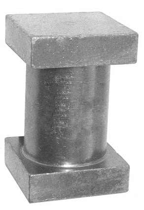 Čep závěsu osový 30x30mm, D30mm