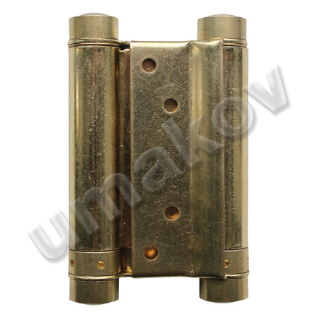 Záves pružinový obojstranný, Brass, L=125mm