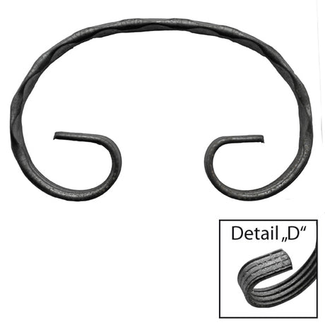 Elementy tvarované 120x75, P/030-10x4mm