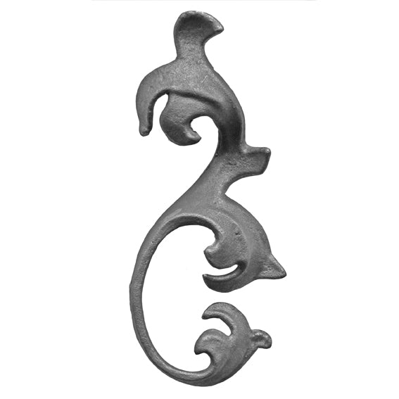 Akanty,Květ list,lístek kovaný,oplocení h180, b85,