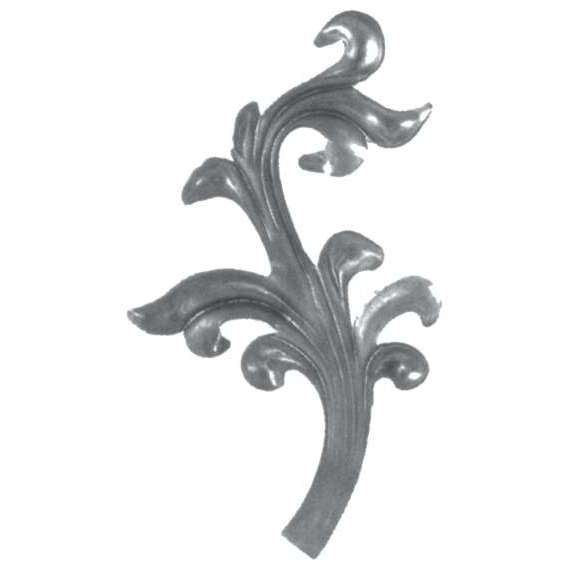 Akanty,Květ list,lístek kovaný,oplocení 240x140, t