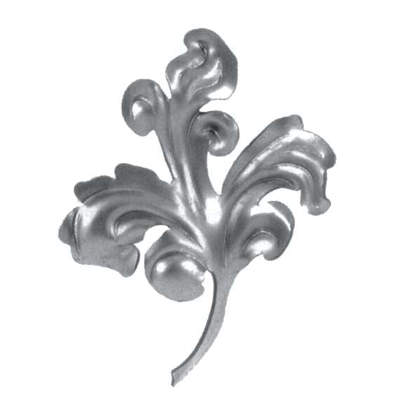 Akanty,Květ list,lístek kovaný,oplocení 164x130, t