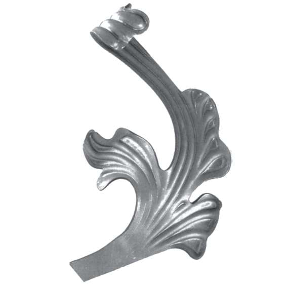 Akanty,Květ list,lístek kovaný,oplocení 270x145, t