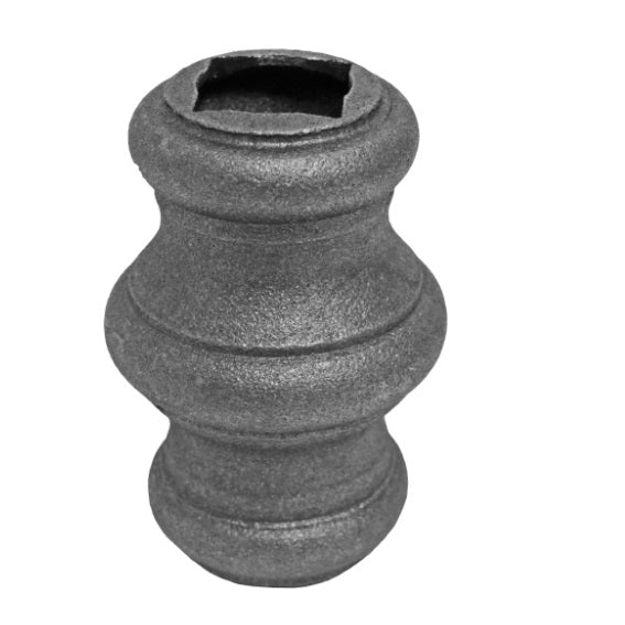 Kovaný tvarový průvlak h67, D45, 16,5x16,5mm