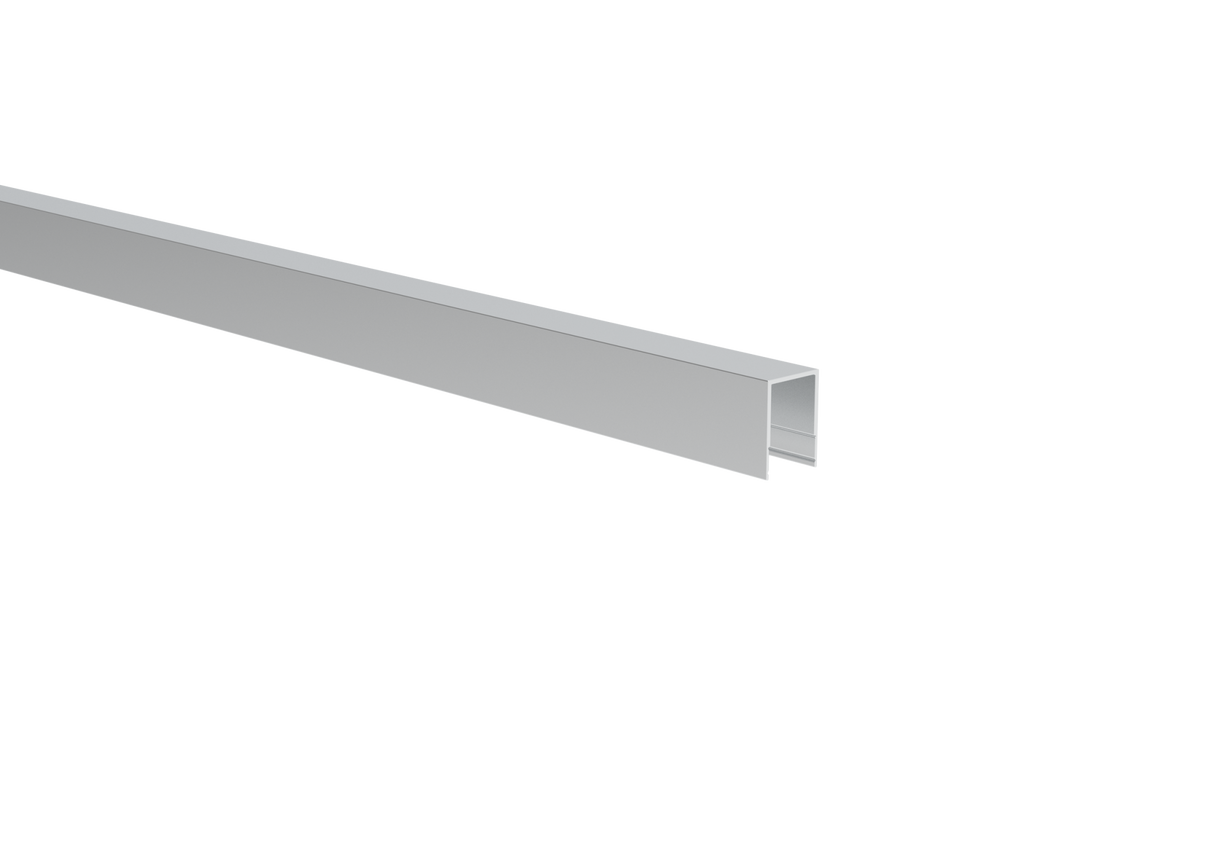 Hliníková horní ukončovací lišta výplně FG/F20