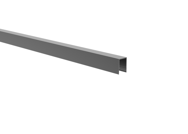 Hliníková horní ukončovací lišta výplně FG/F20