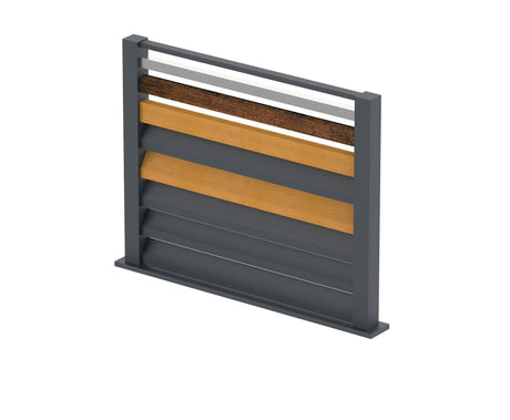 Vzorek plotu 1x0,9m volně stojící