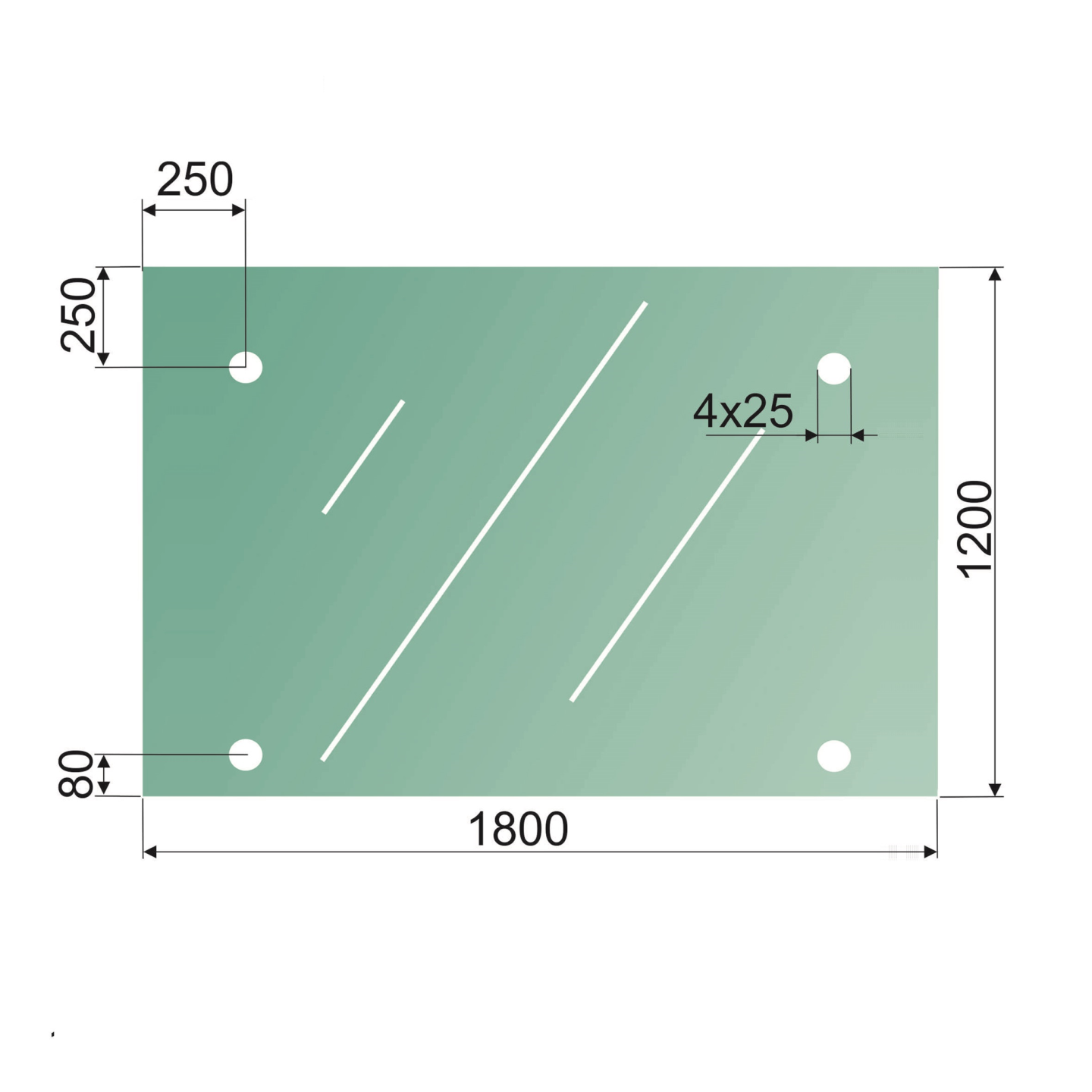 Sklo ke kování GS/PR-R3-VSG/ESG