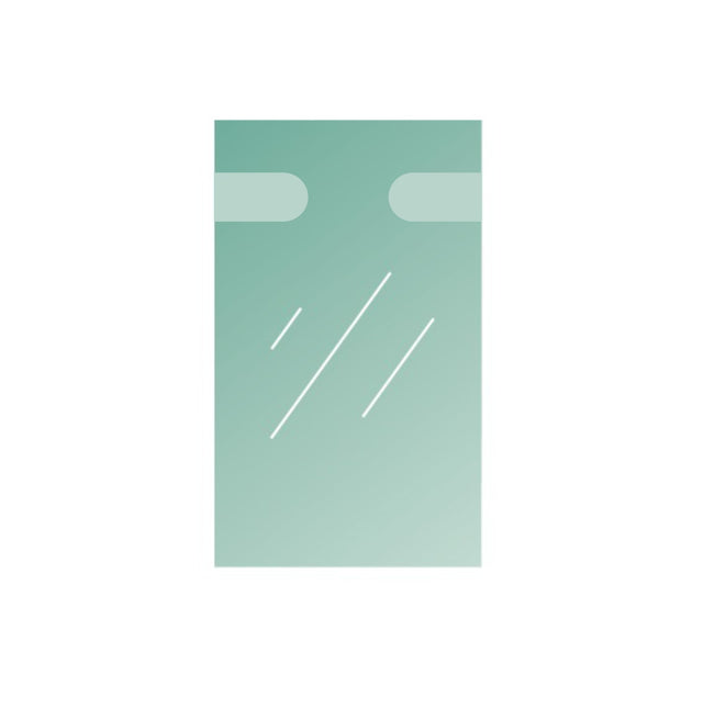 Sklo pro přístřešek - kování AL/PR7...