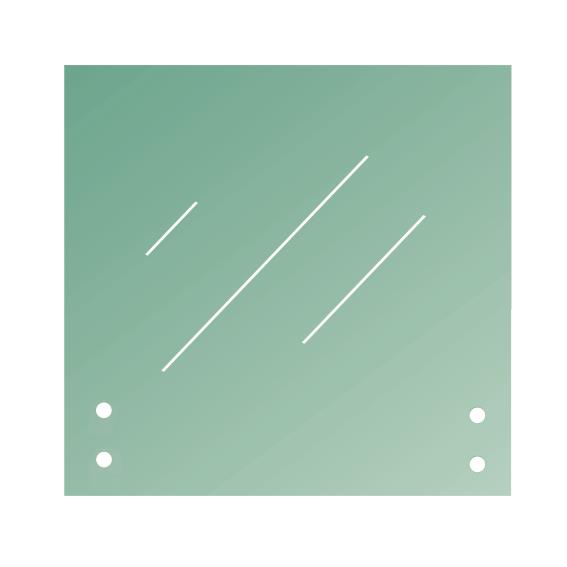 Sklo - čiré, kalené, lepené