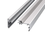 Zárubňový profil pro skleněné dveře "U"