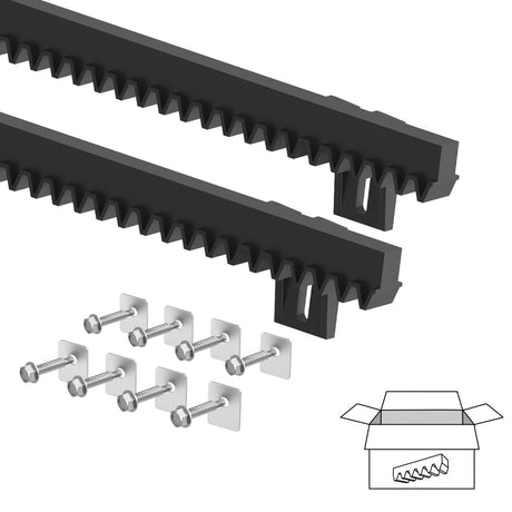 Hřeben odlehčený,max. 300kg PVC+Fe,light,27x20mm, L 1+1m