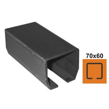 Vodíci profil, kolejnice posuvné samonosné brány F