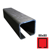 Vodíci profil, kolejnice posuvné samonosné brány F