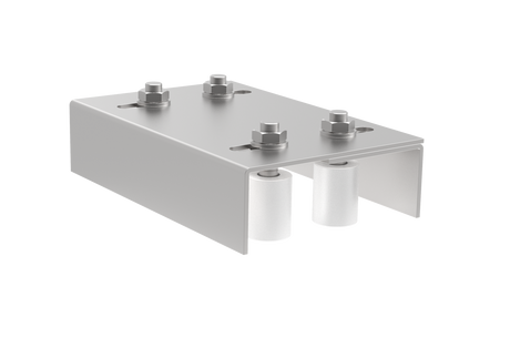 Vedení brány 4 rolky, Zn,