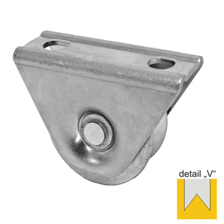 Kladka pojezdu-komplet - V, D100