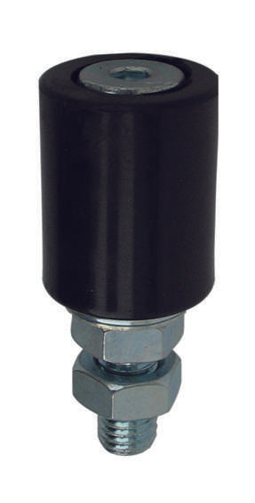 Kolečko vodíci Zn, D30mm, M12, black