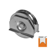 Pojezdové kolečko Zn, D80mm