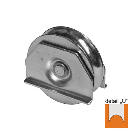 Pojezdové kolečko Zn, D80mm