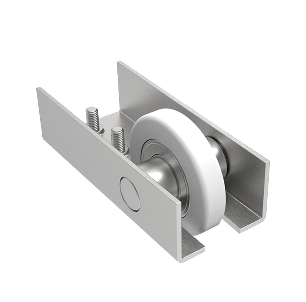 Kolečko dojezdové NEREZ, profile 90x99mm