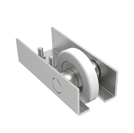 Kolečko dojezdové NEREZ, profile 90x99mm
