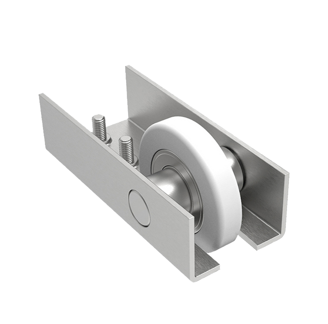 Kolečko dojezdové NEREZ, profile 90x99mm