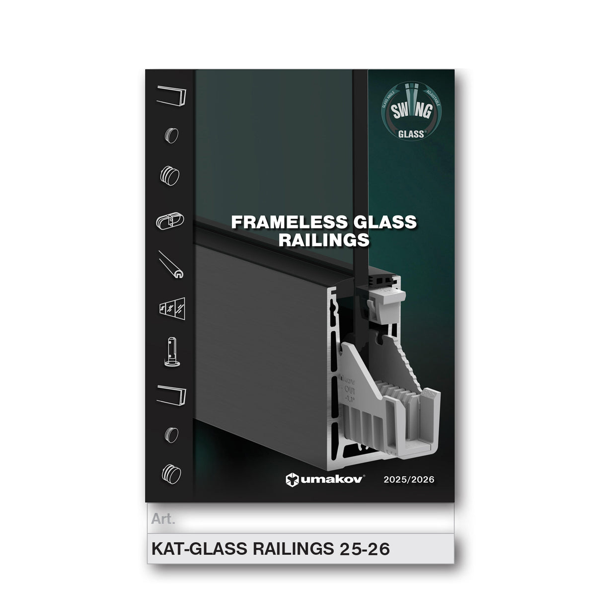 Katalog bezrámové skleněné zábradlí 25/26