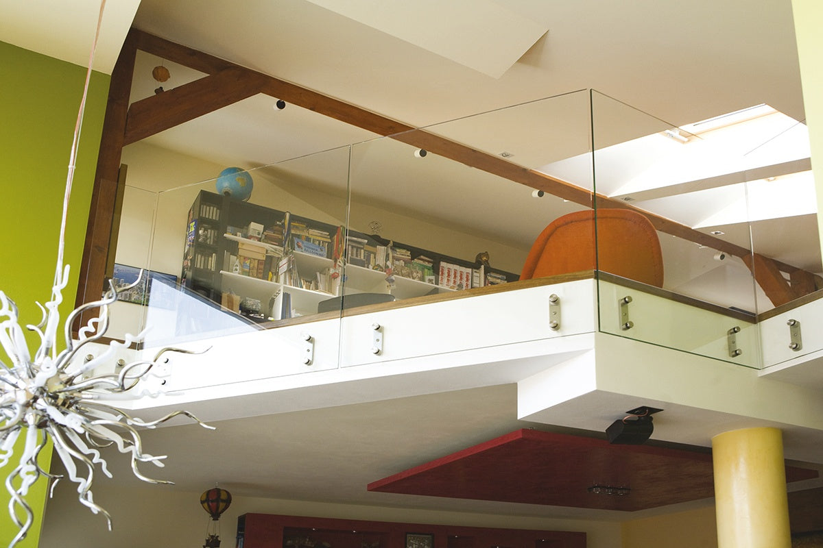 Kotvení bočné - sklo