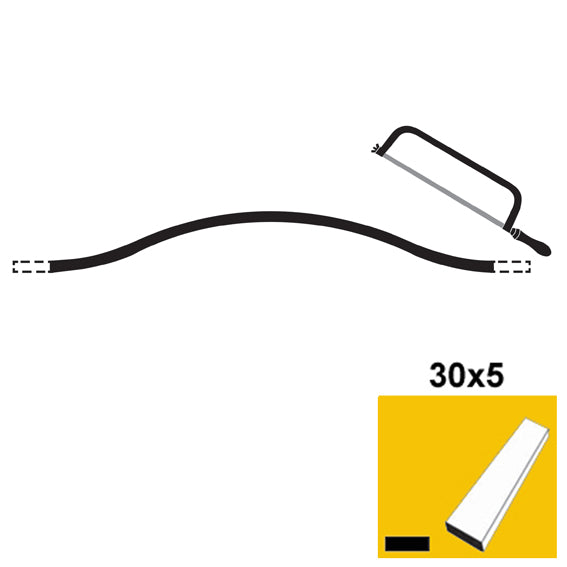 Plot kovaný 30x5, p250, L3410-4400mm