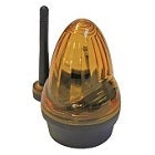 Warning lights with antenna