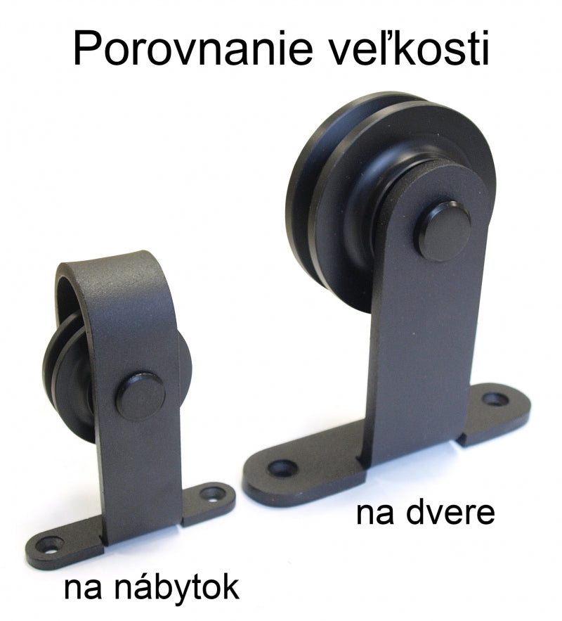 Kování pro posuvné dveře mini - "Rhombus"
