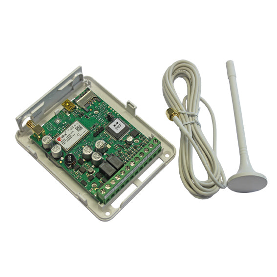 GSM ovládání vrat a bran + EventLog 12-24V, ESIM32