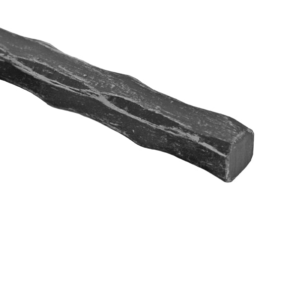 Tyč zdobená,kulatina kovaná,plot,brána 25x25,L3000