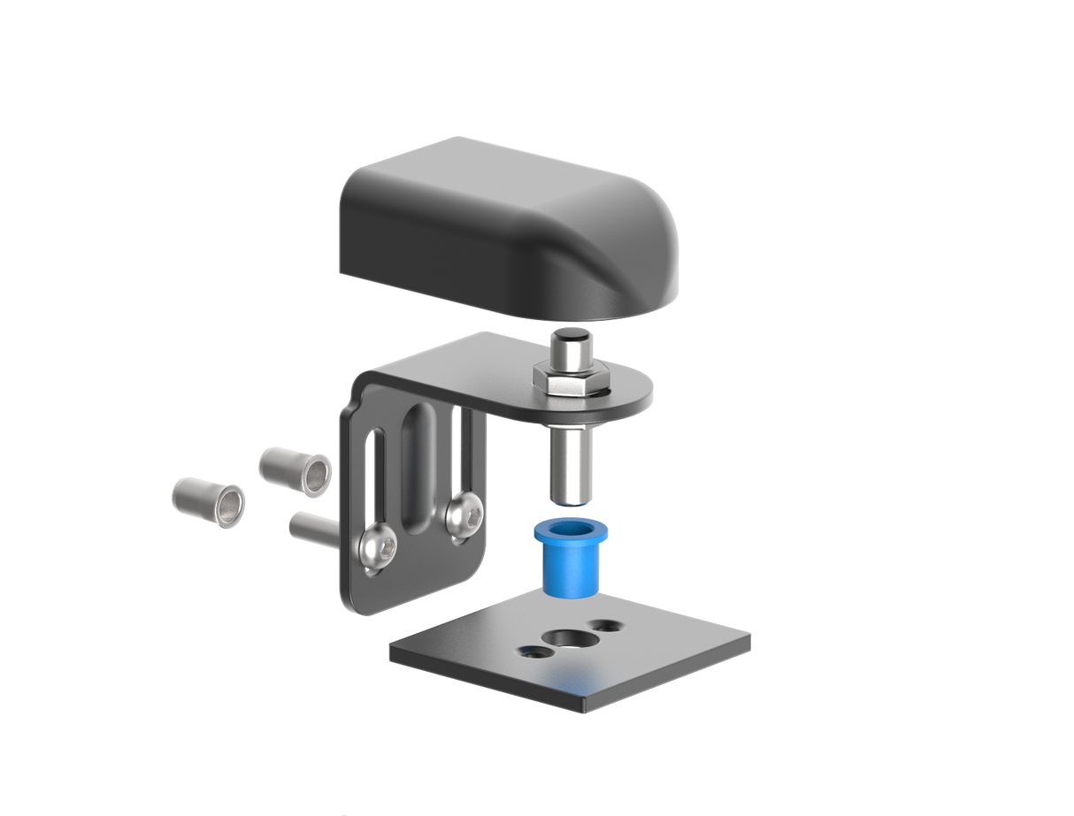 Vložka pro pant D4/83 a D4/84 k profilu 70x70