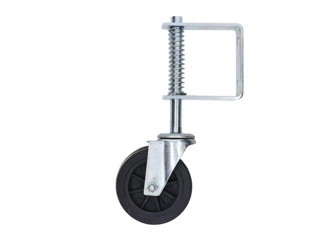 Spodní kolečko pro křídlové brány, s pružinou