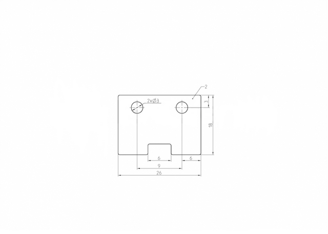 Spojovací materiál k hliníkové příčce