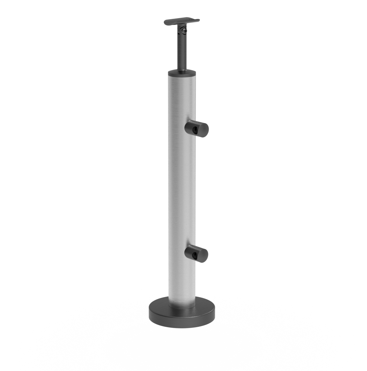 Nerezový sloupek, vrchní kotvení