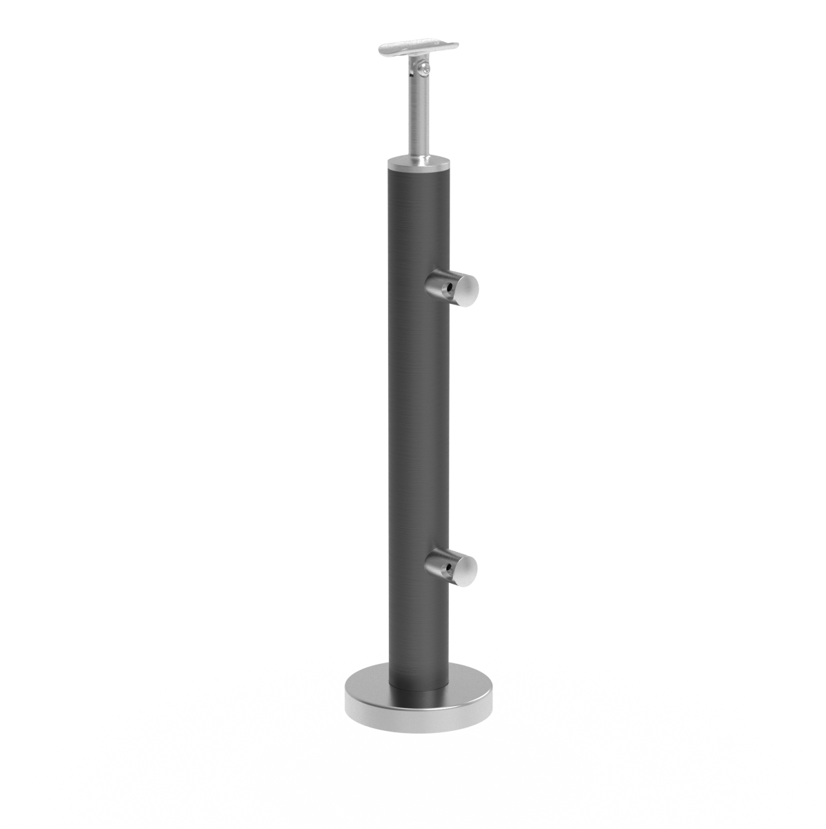 Nerezový sloupek, vrchní kotvení