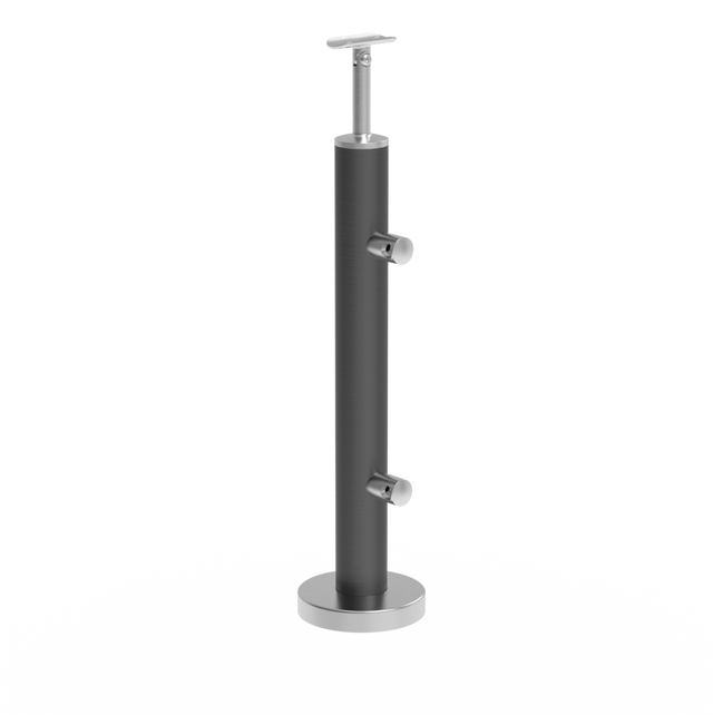 Nerezový sloupek, vrchní kotvení